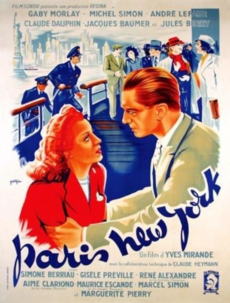 Poster of Paris - New-York