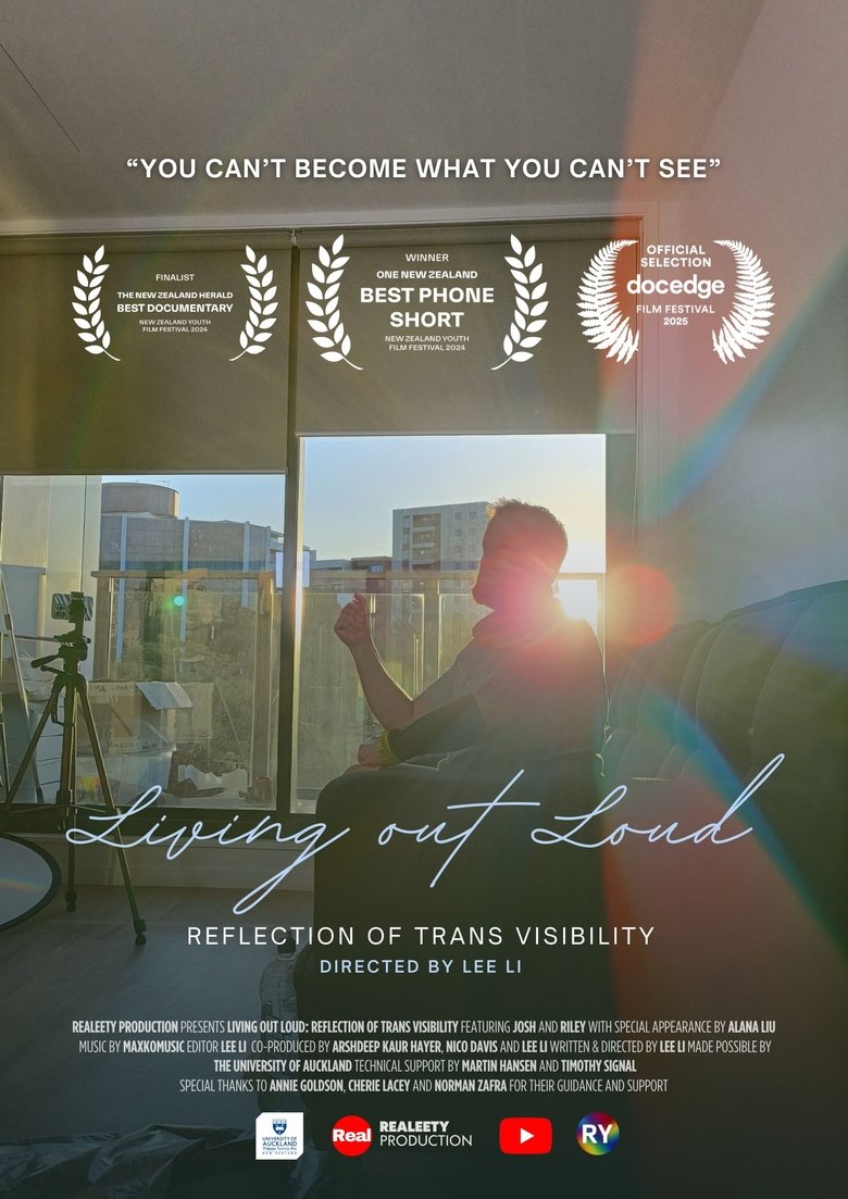 Poster of Living Out Loud: Reflection of Trans Visibility