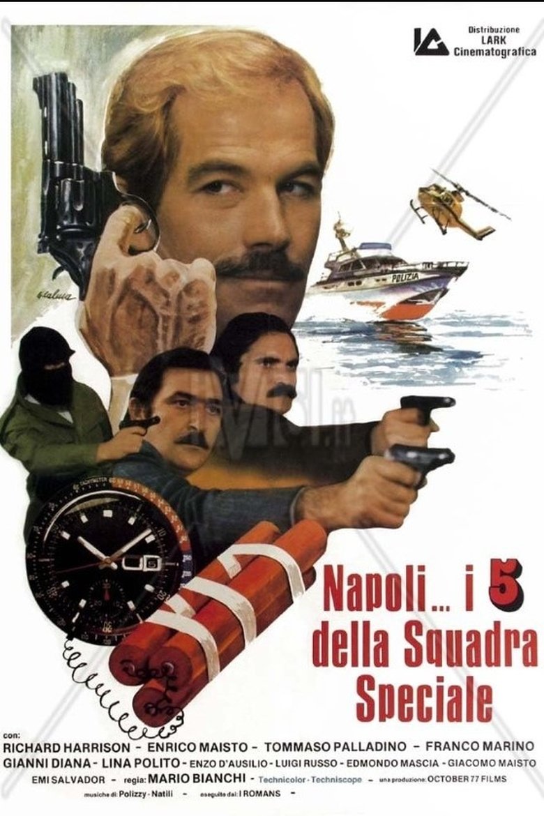 Poster of Napoli... i 5 della squadra speciale