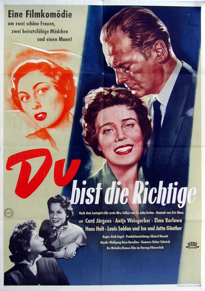 Poster of Du bist die Richtige