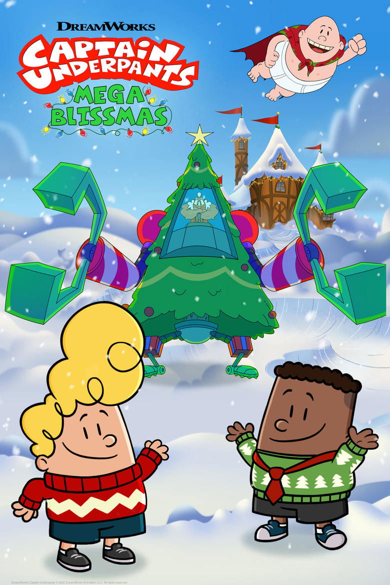 Poster of Captain Underpants: Mega Blissmas