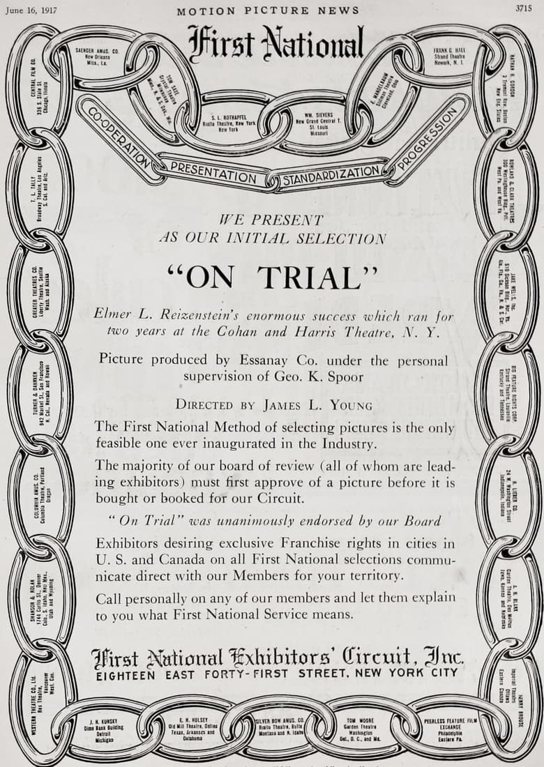 Poster of On Trial