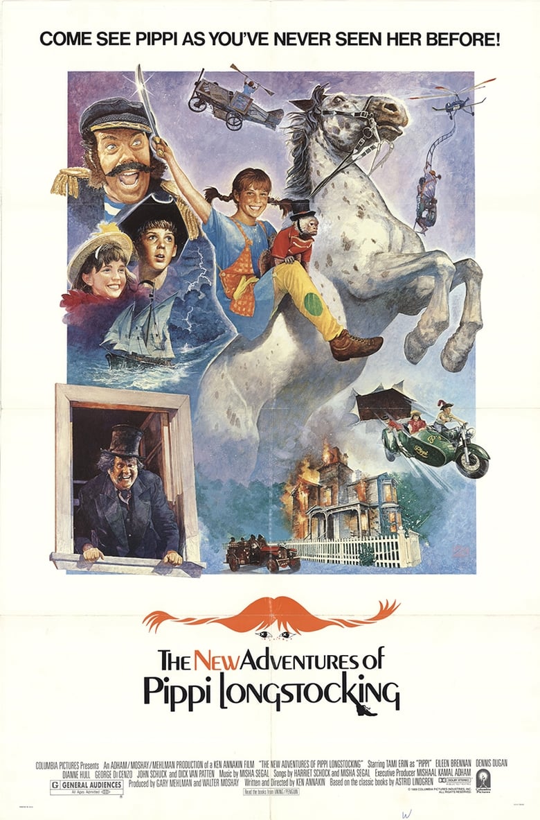 Poster of The New Adventures of Pippi Longstocking