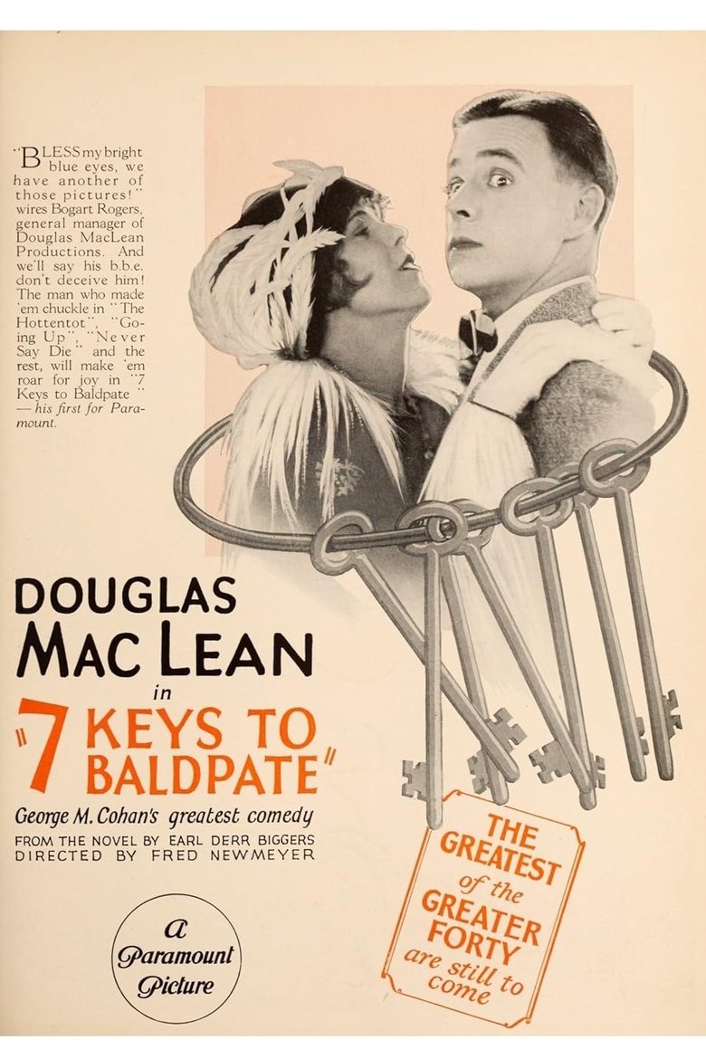 Poster of Seven Keys to Baldpate