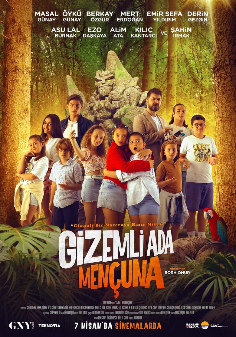 Poster of Gizemli Ada Mençuna