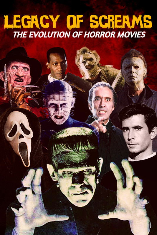 Poster of Legacy of Screams: The Evolution of Horror Movies