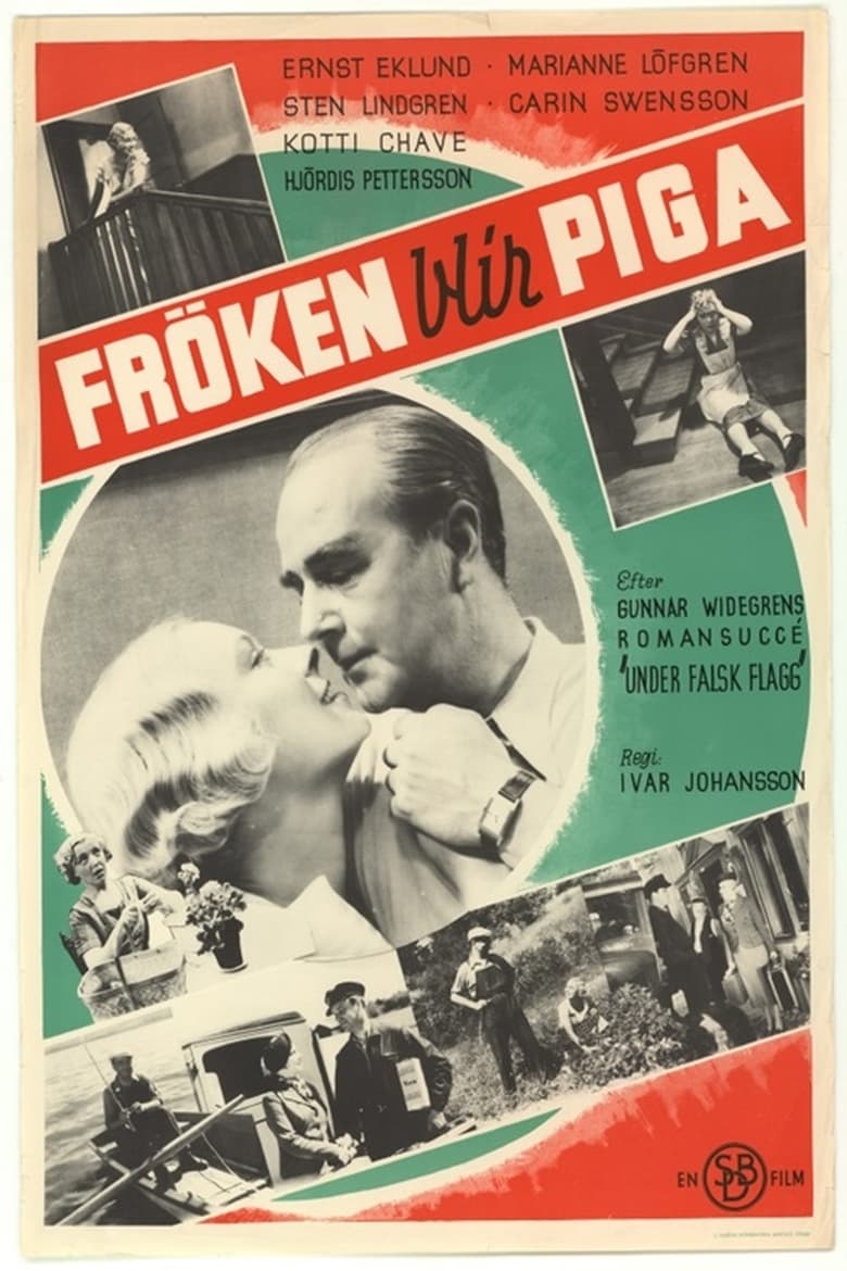 Poster of Fröken blir piga