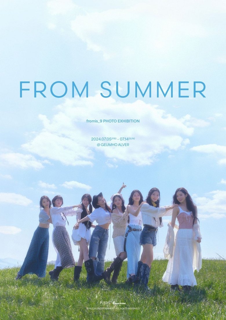 Poster of fromis_9's Summer Night