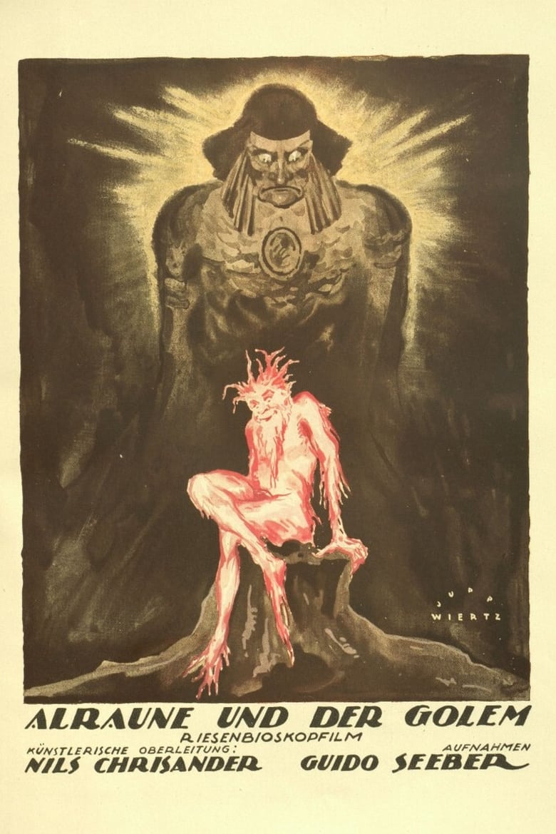 Poster of Alraune and the Golem