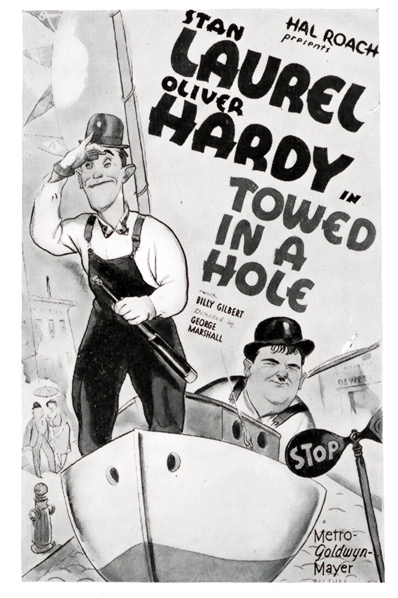 Poster of Towed in a Hole