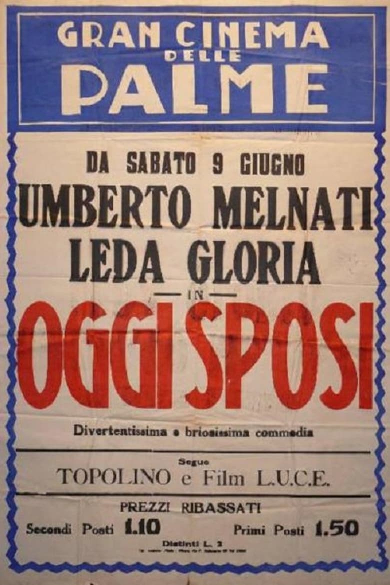 Poster of Oggi sposi