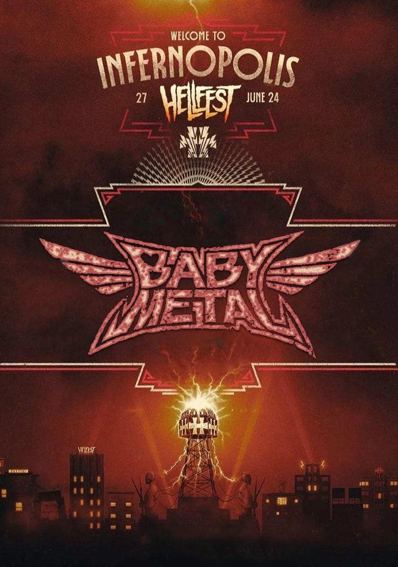 Poster of BABYMETAL - Hellfest 2024