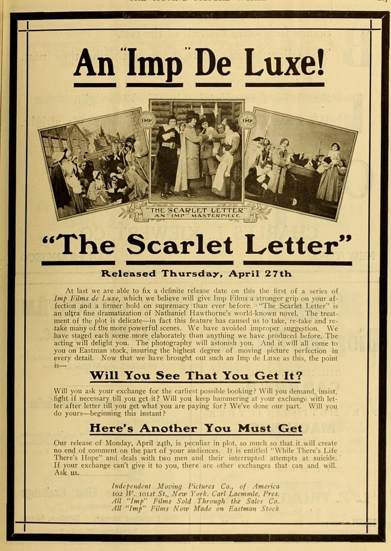 Poster of The Scarlet Letter