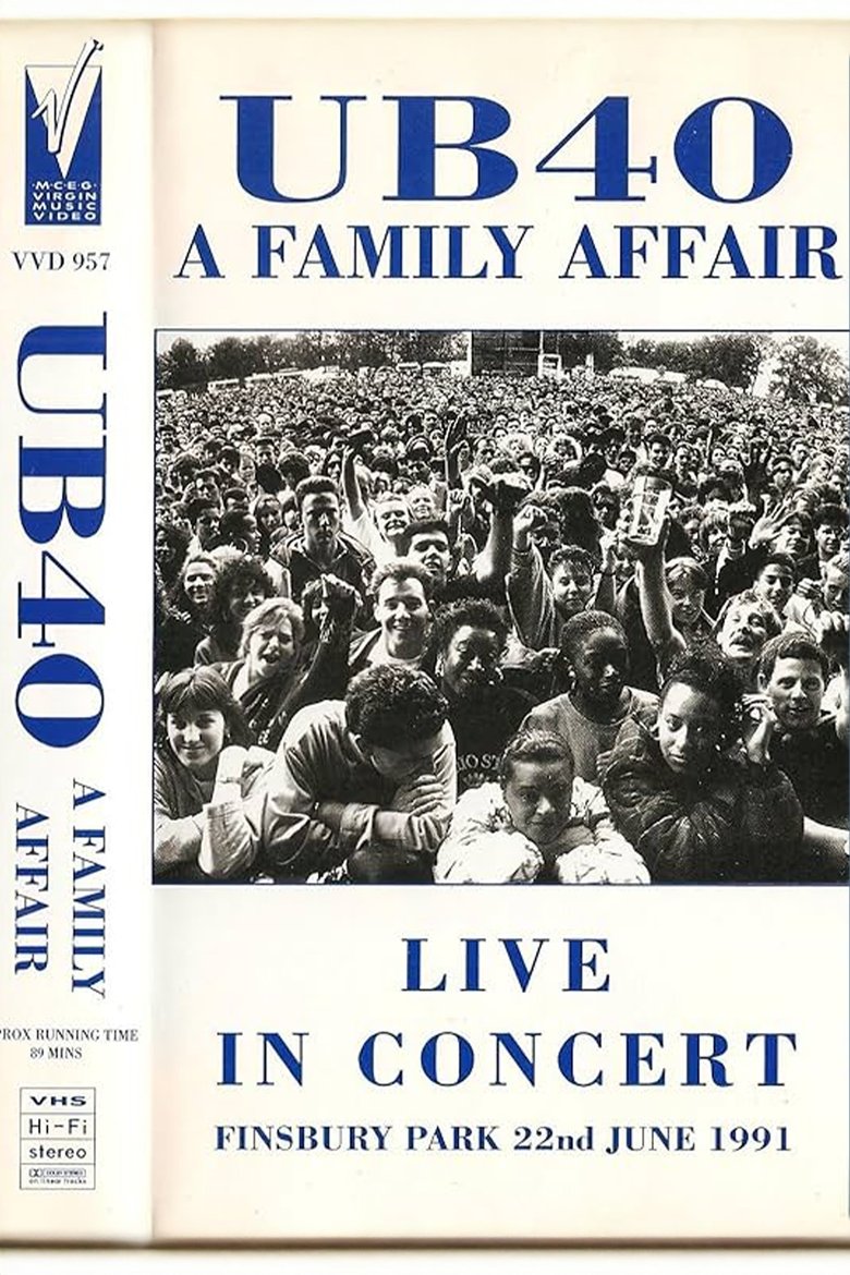 Poster of UB40 Live at Finsbury Park