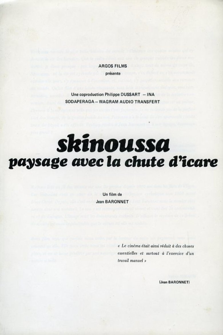 Poster of Skinoussa, paysage avec la chute d'Icare