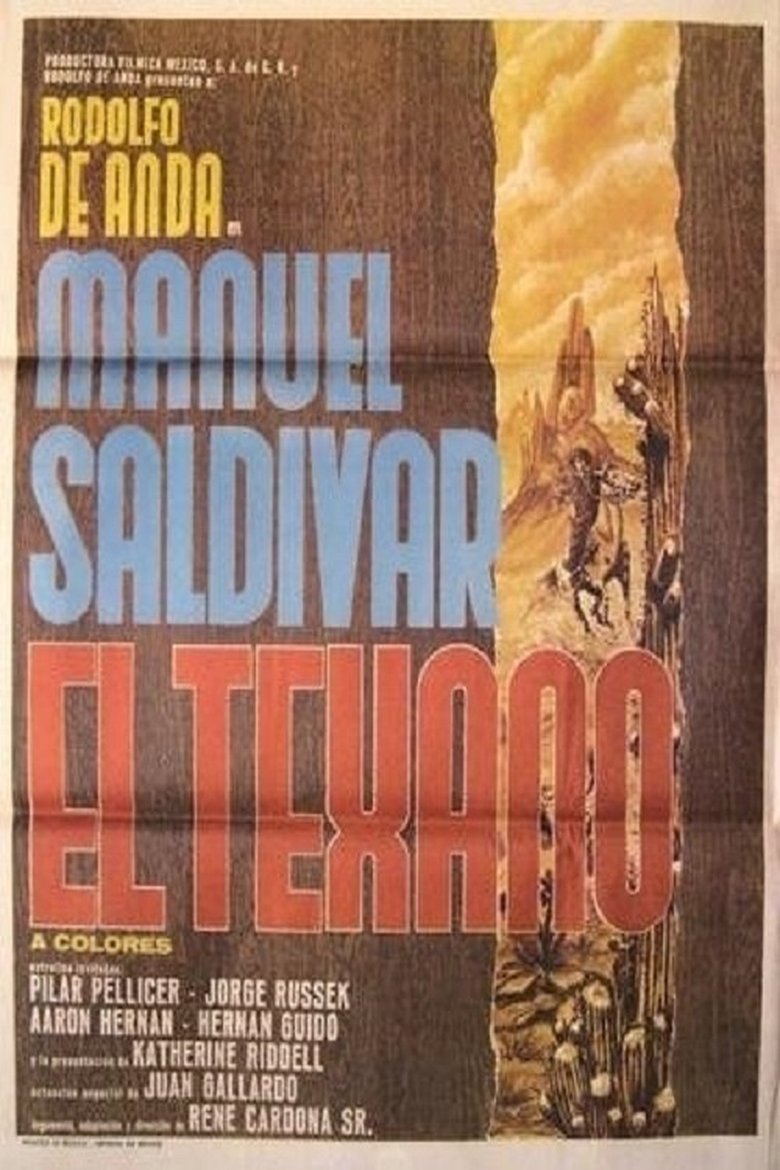 Poster of Manuel Saldivar, el texano