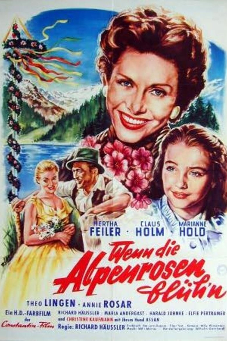 Poster of Wenn die Alpenrosen blüh'n