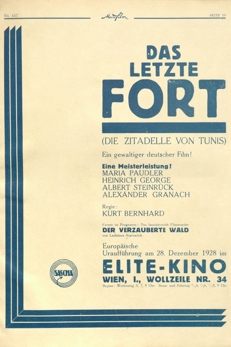 Poster of Das letzte Fort