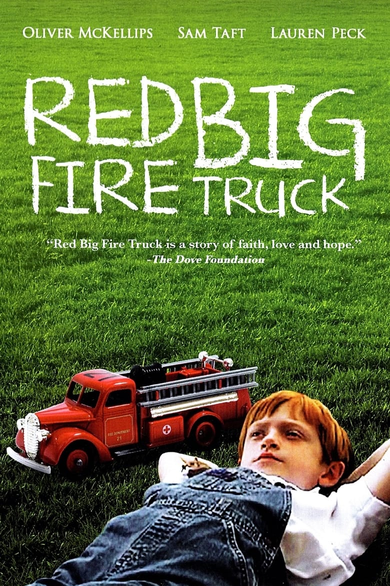 Poster of Red Big Fire Truck