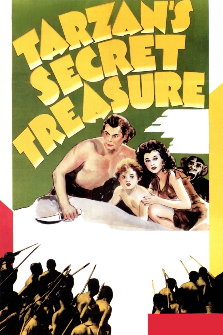 Poster of Tarzan's Secret Treasure