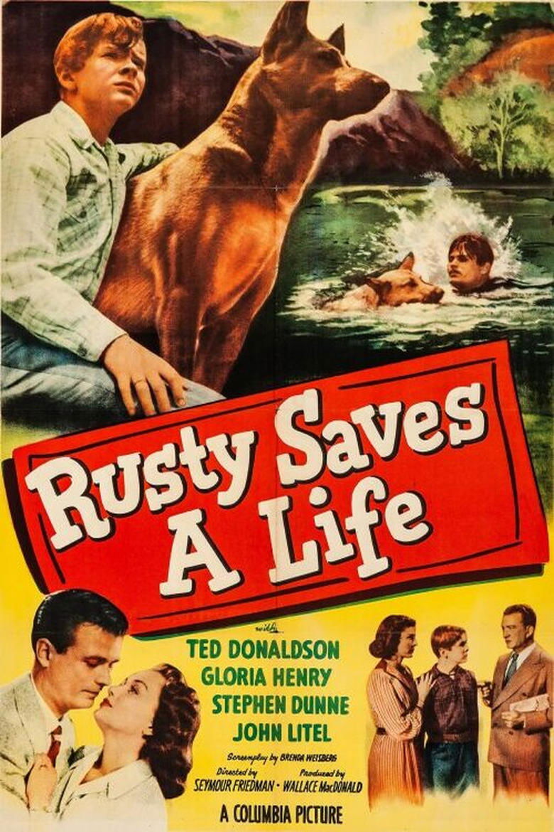Poster of Rusty Saves a Life