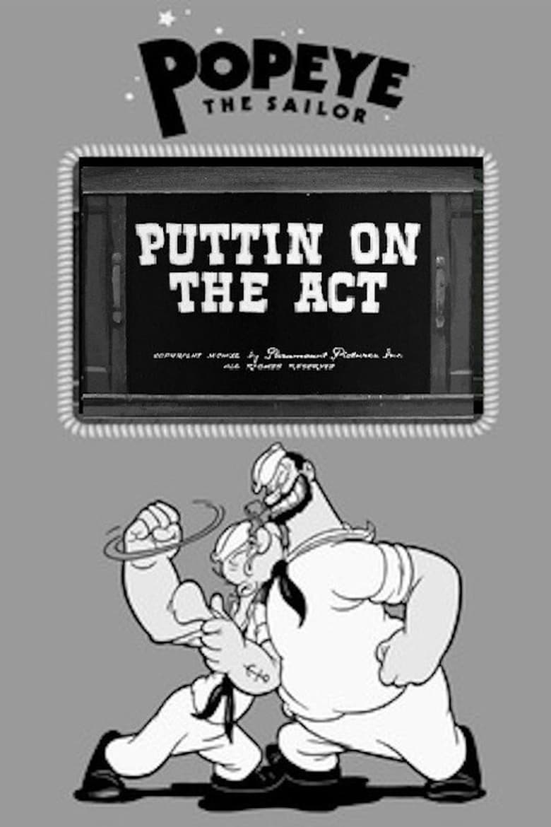 Poster of Puttin on the Act