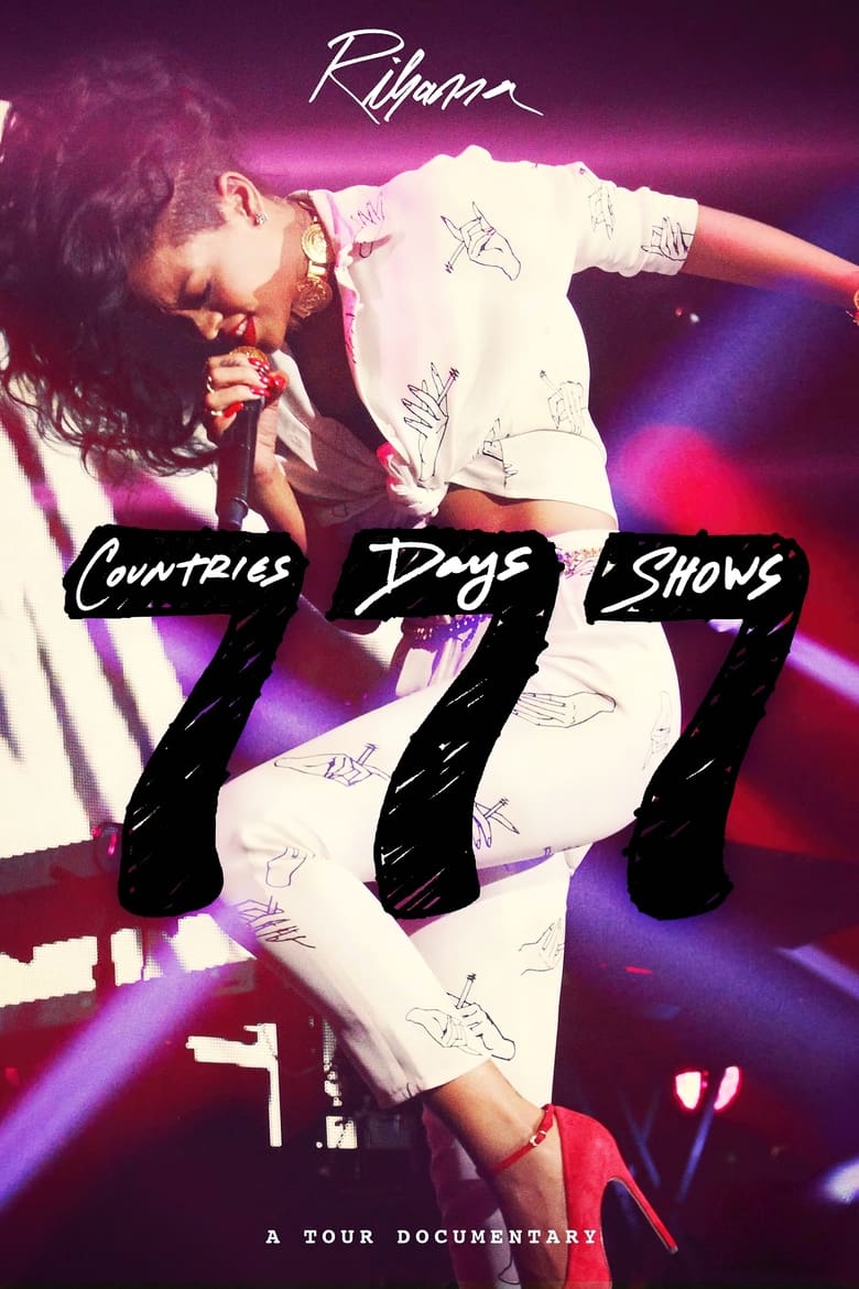 Poster of Rihanna 777 Documentary... 7Countries7Days7Shows