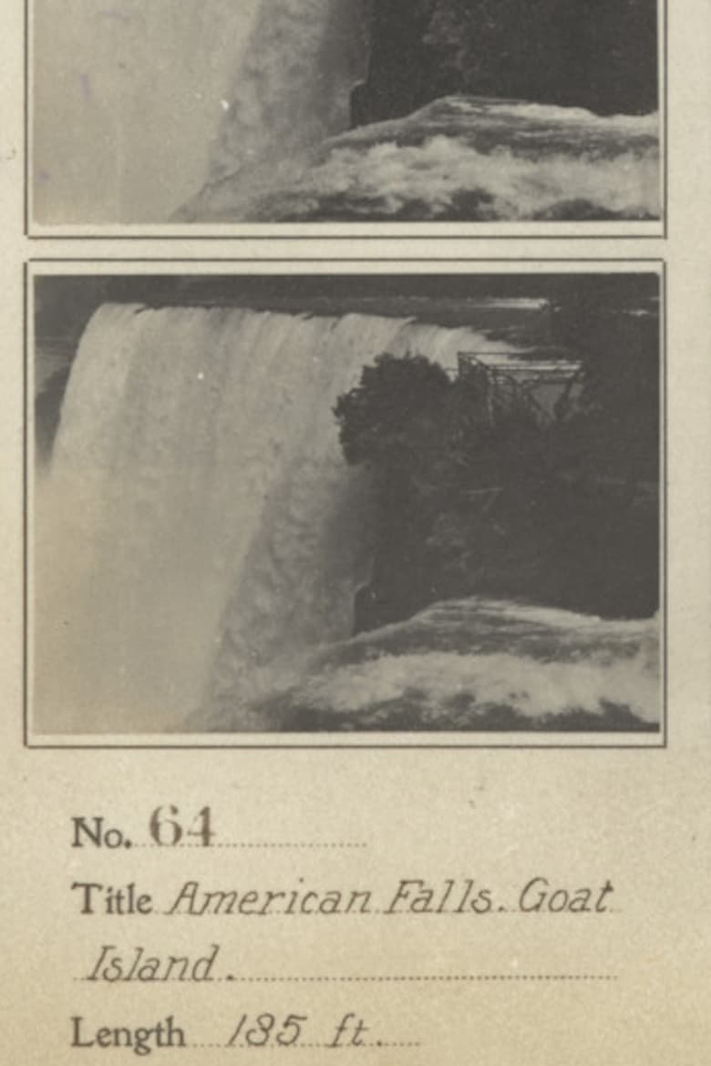 Poster of American Falls from Goat Island