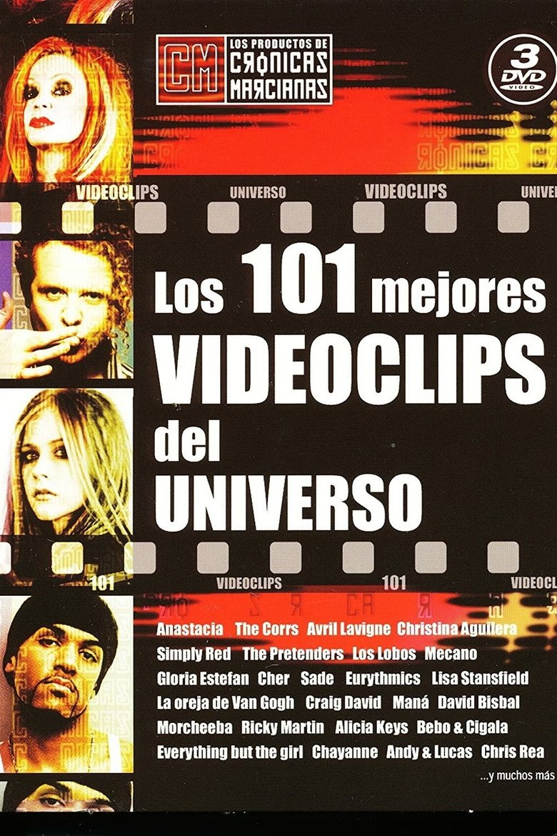 Poster of Los 101 Mejores Videoclips del Universo