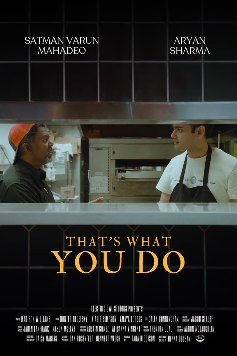 Poster of That’s What You Do