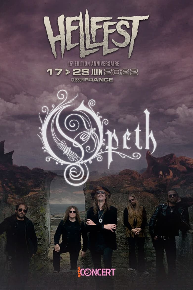 Poster of Opeth - Au Hellfest 2022