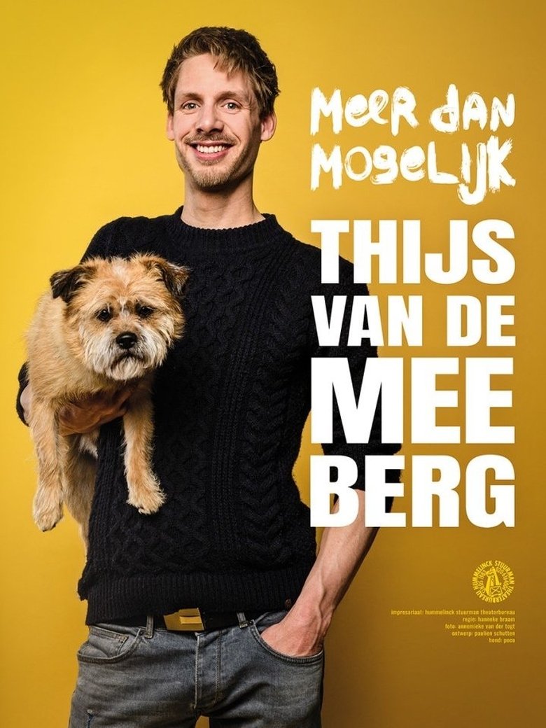 Poster of Thijs van de Meeberg: Meer dan Mogelijk