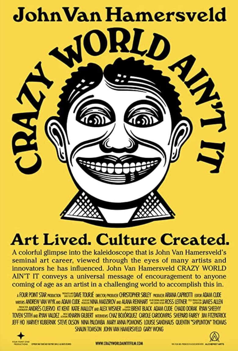 Poster of John Van Hamersveld Crazy World Ain't It