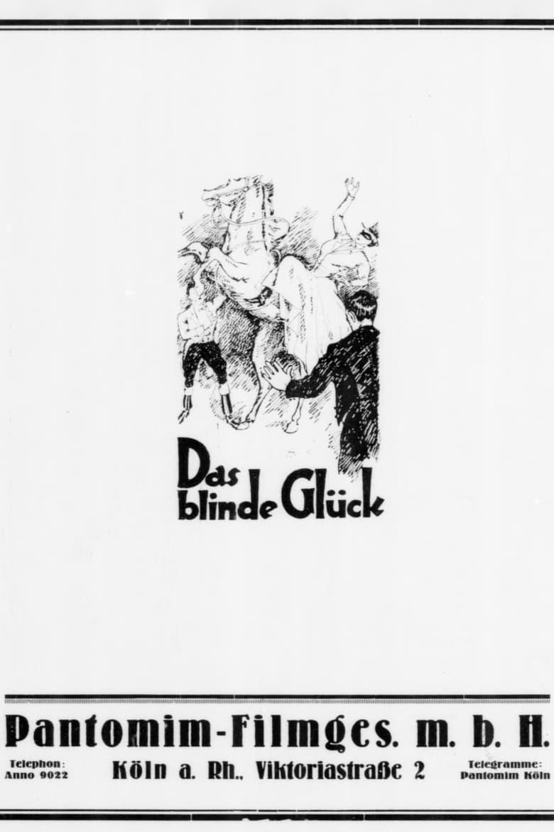 Poster of Das blinde Glück