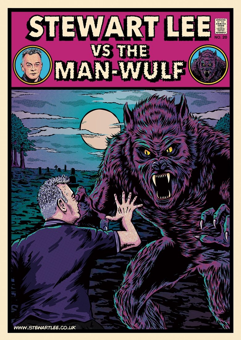 Poster of Stewart Lee vs The Man-Wulf