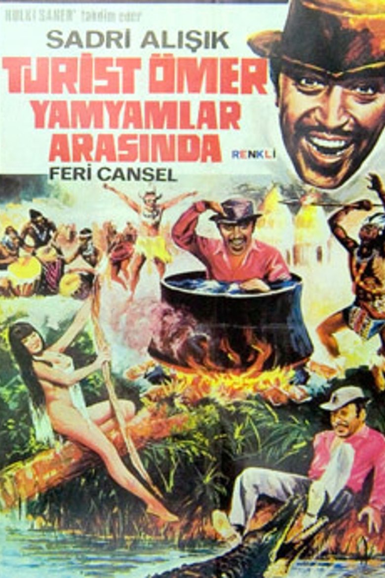 Poster of Tourist Ömer Among the Cannibals