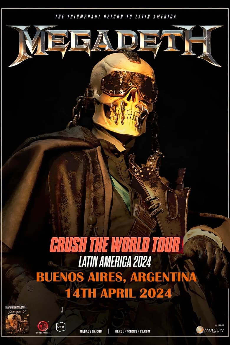 Poster of Megadeth - Crush the World: Live at Buenos Aires 2024 (Night 2)