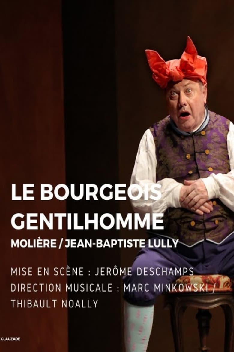 Poster of Le Bourgeois gentilhomme