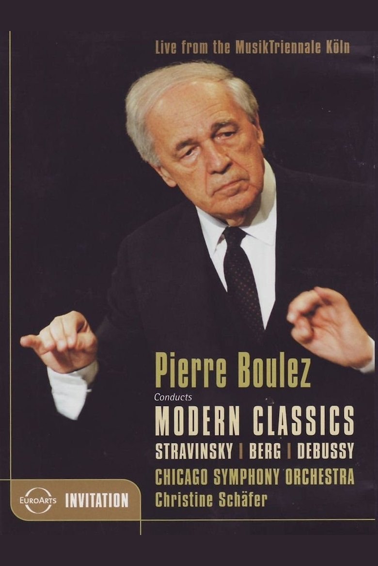 Poster of Pierre Boulez Conducts Modern Classics