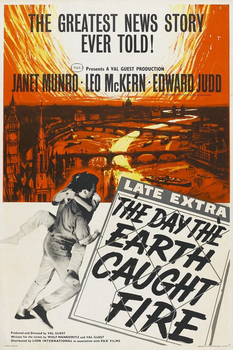 Poster of The Day the Earth Caught Fire