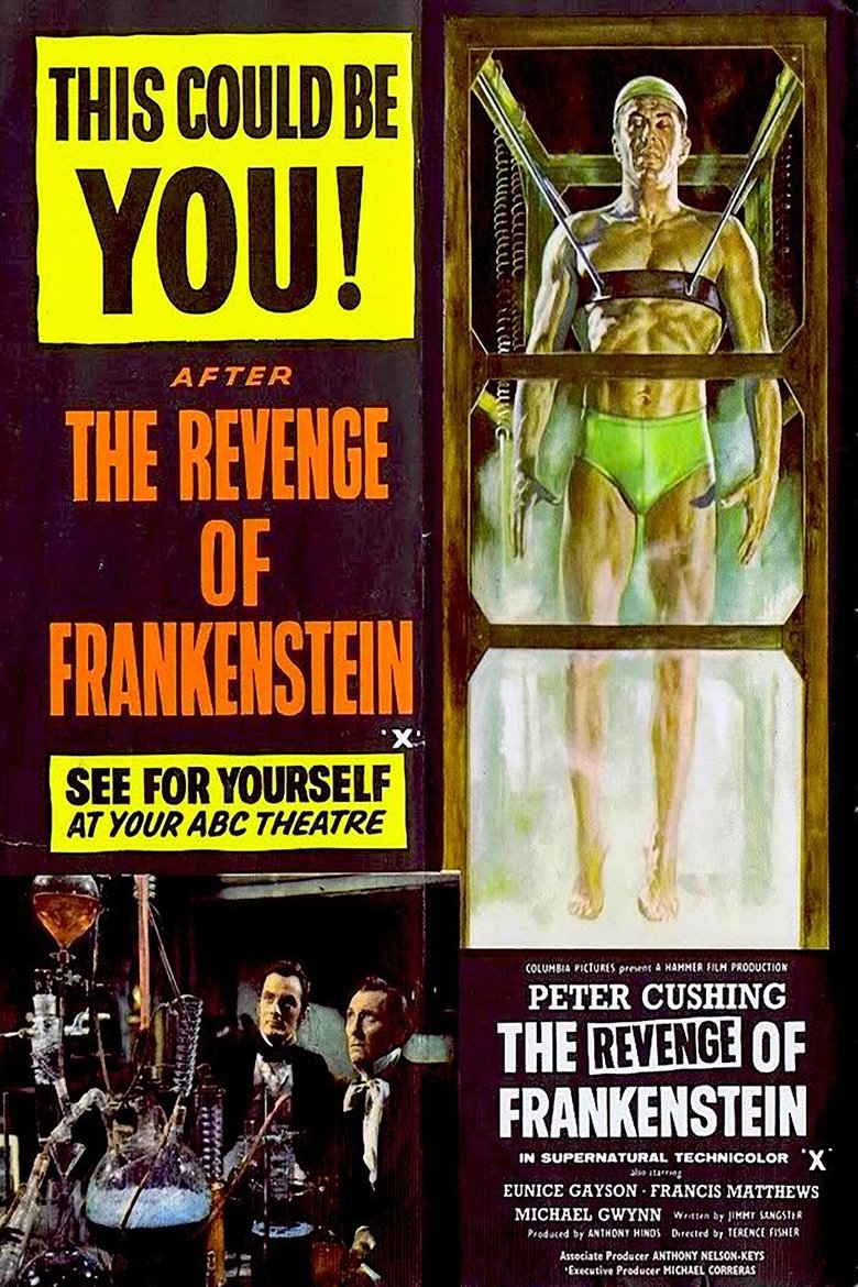 Poster of The Revenge of Frankenstein