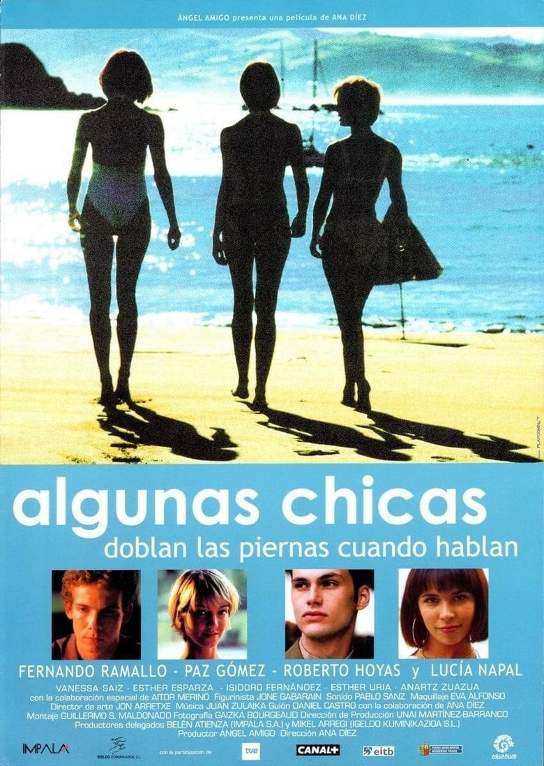 Poster of Algunas chicas doblan las piernas cuando hablan