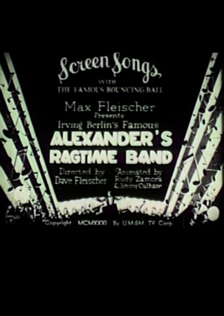 Poster of Alexander's Ragtime Band