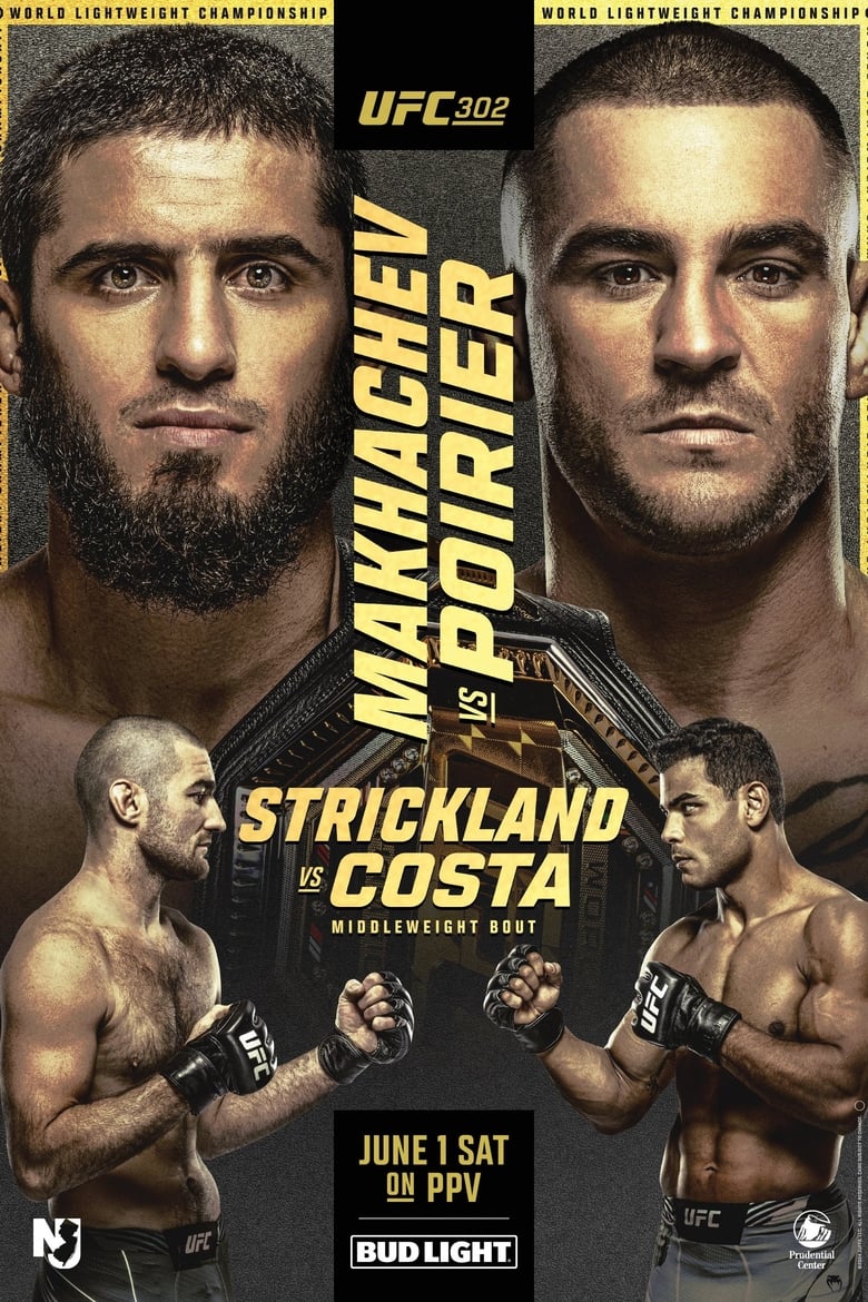 Poster of UFC 302: Makhachev vs. Poirier