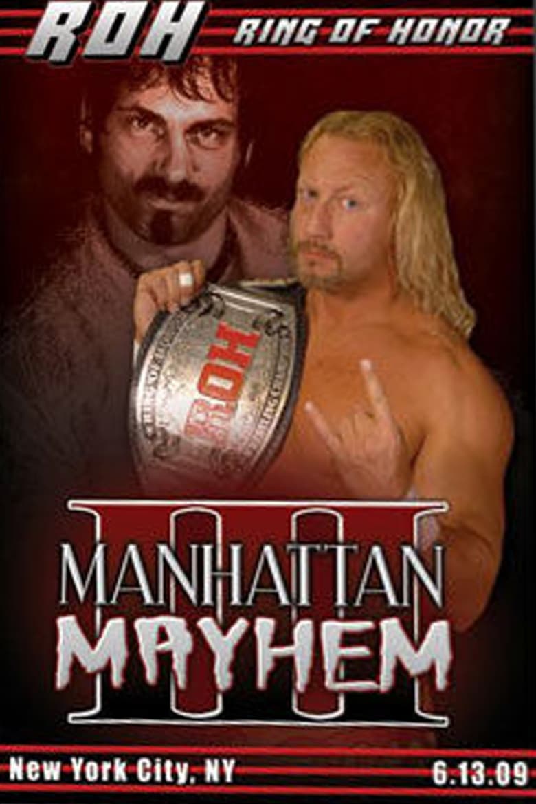 Poster of ROH: Manhattan Mayhem III