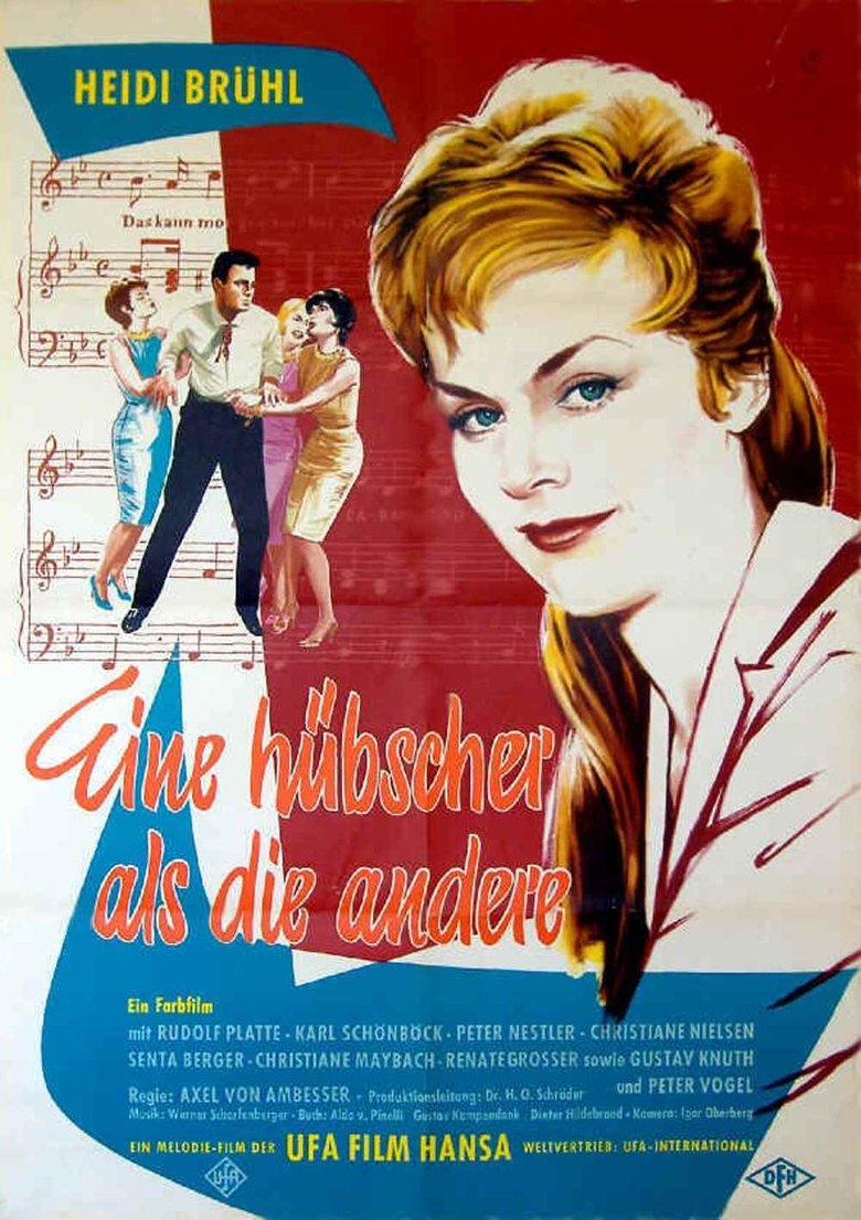 Poster of Eine hübscher als die andere