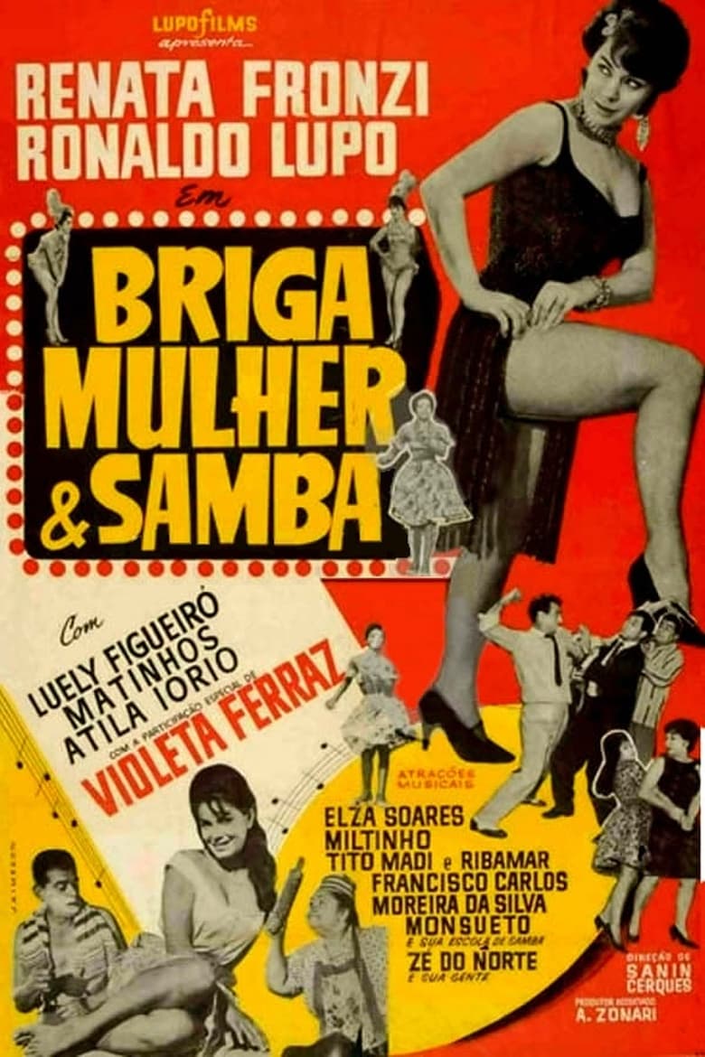 Poster of Briga, Mulher e Samba