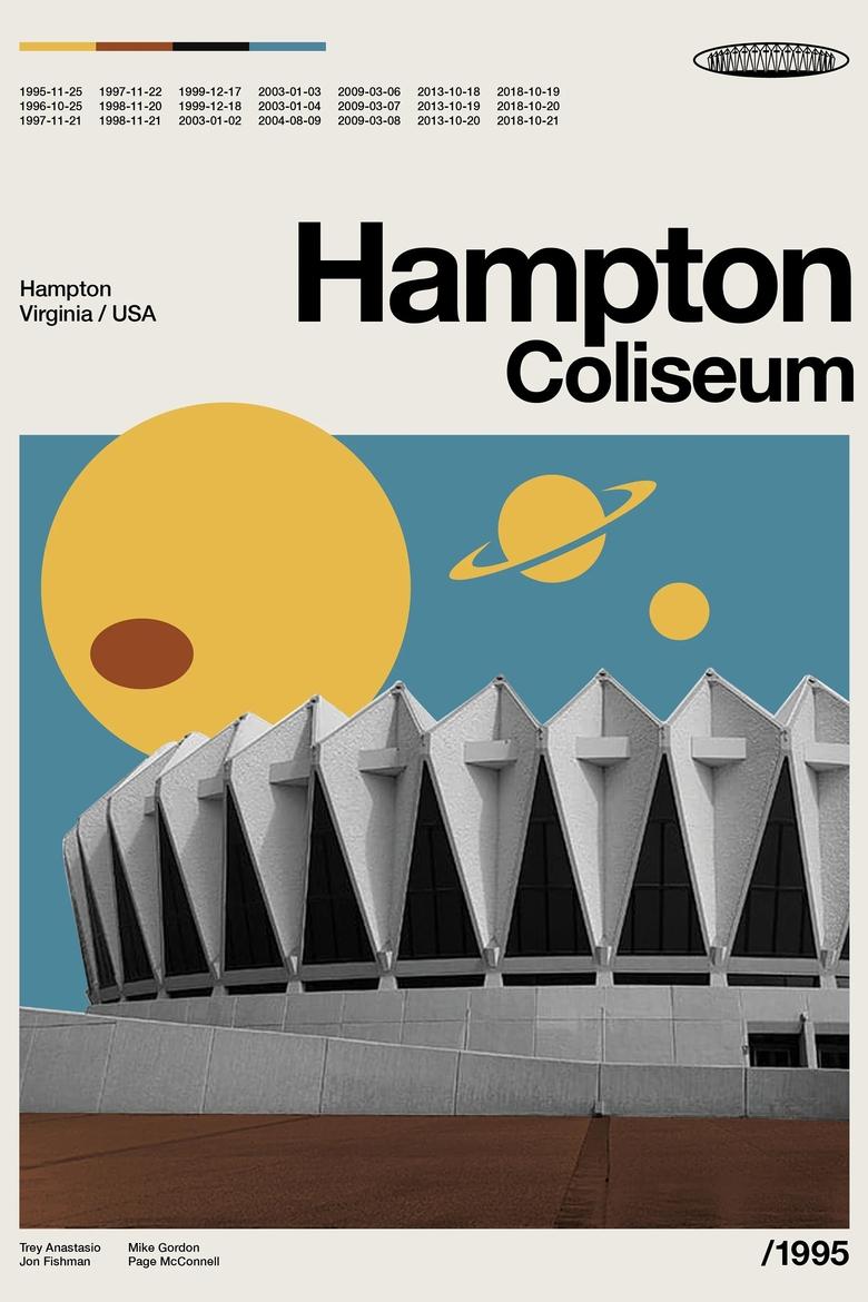 Poster of Phish 1997-11-22 Hampton Coliseum, Hampton, VA