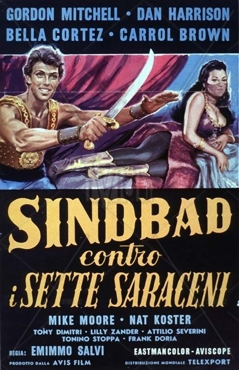 Poster of Ali Baba and the Seven Saracens