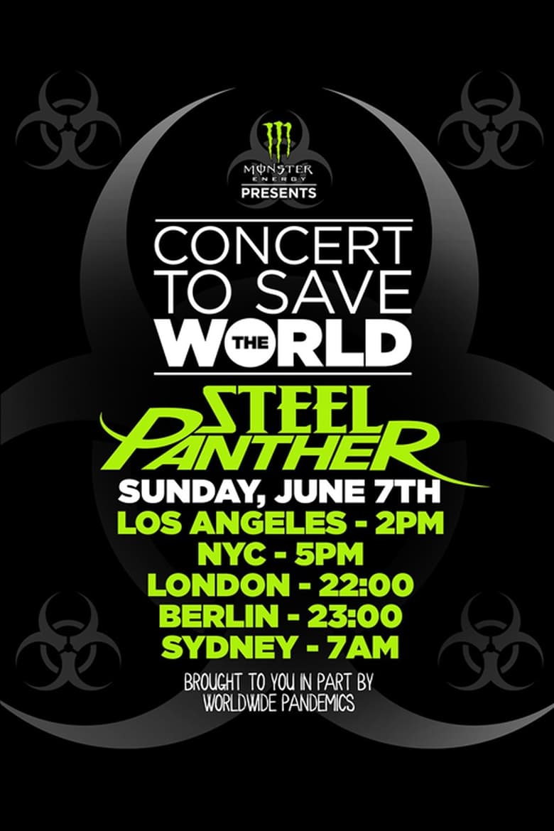 Poster of Steel Panther - Concert To Save The World